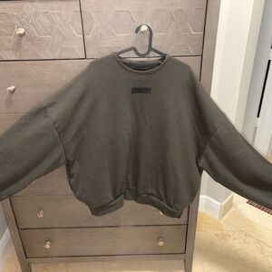 Fear of God Dark Olive Crewneck Sweater